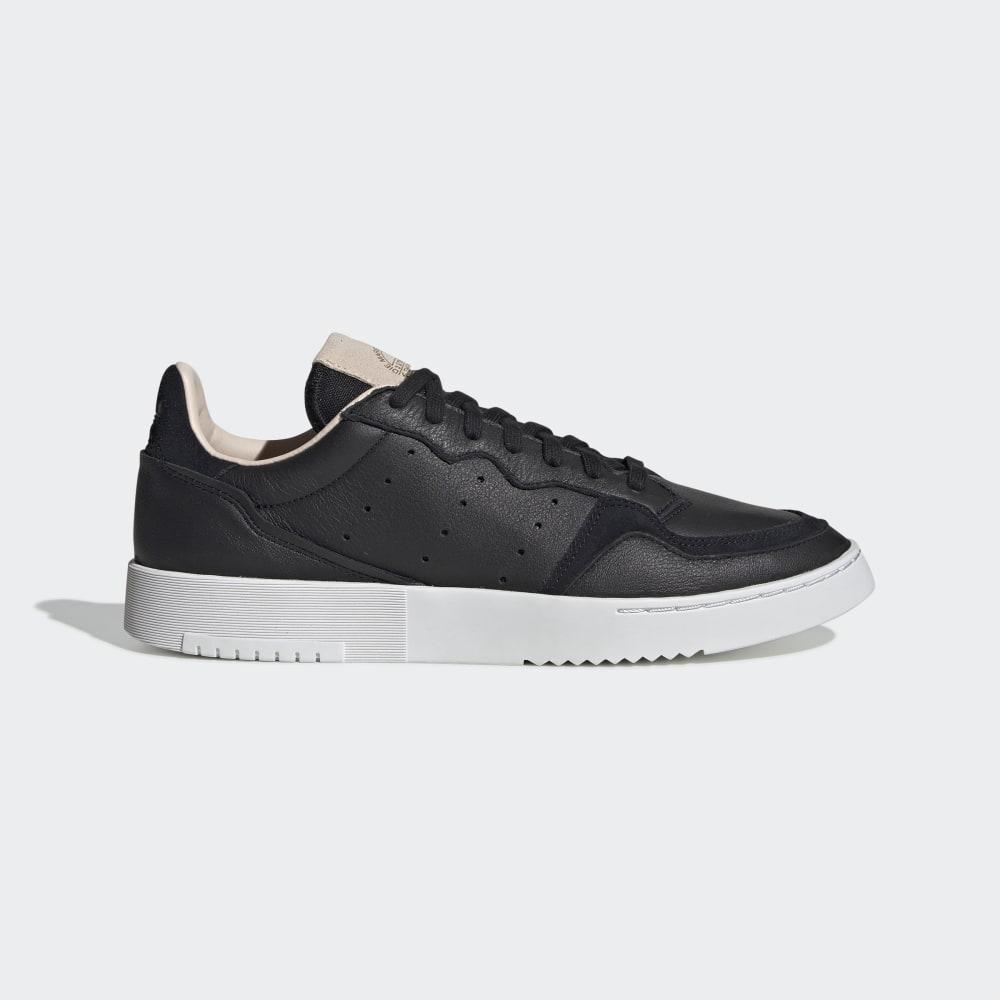 Originals Adidas Supercourt Dama Romania - Negrii/Albi EF9189
